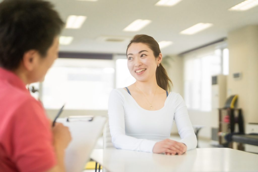 カウンセリングの様子