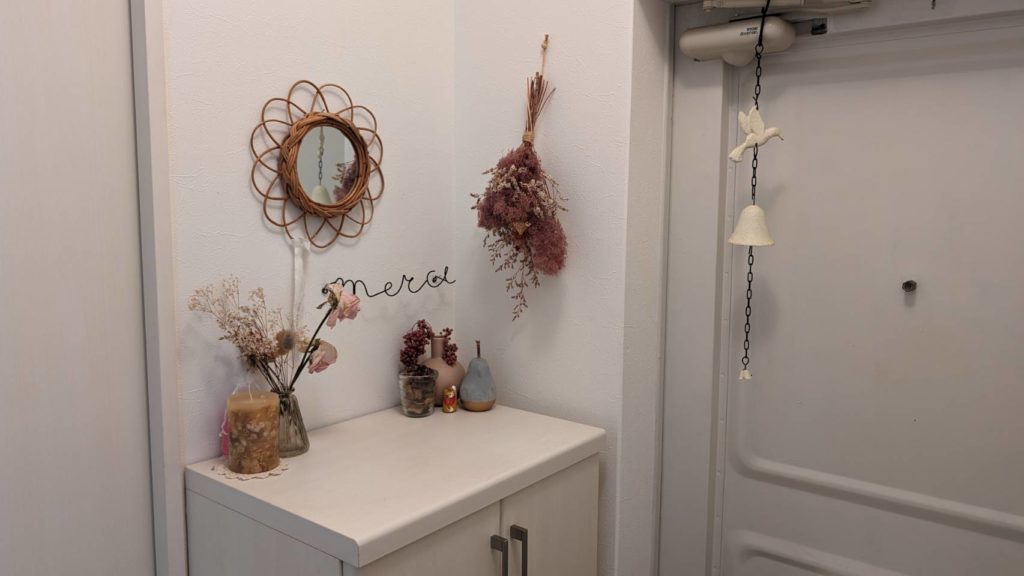 サロンの入り口