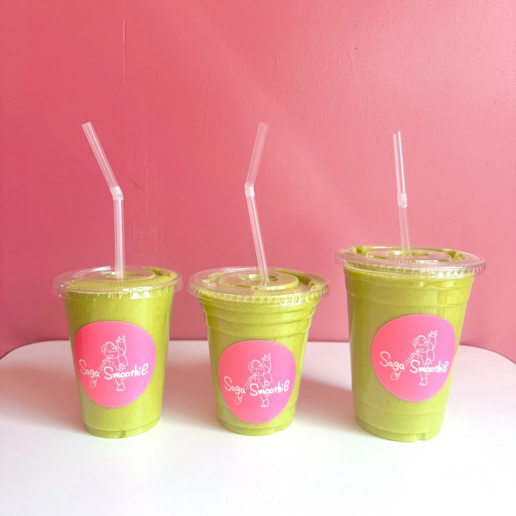 グリーンスムージーは3サイズを展開