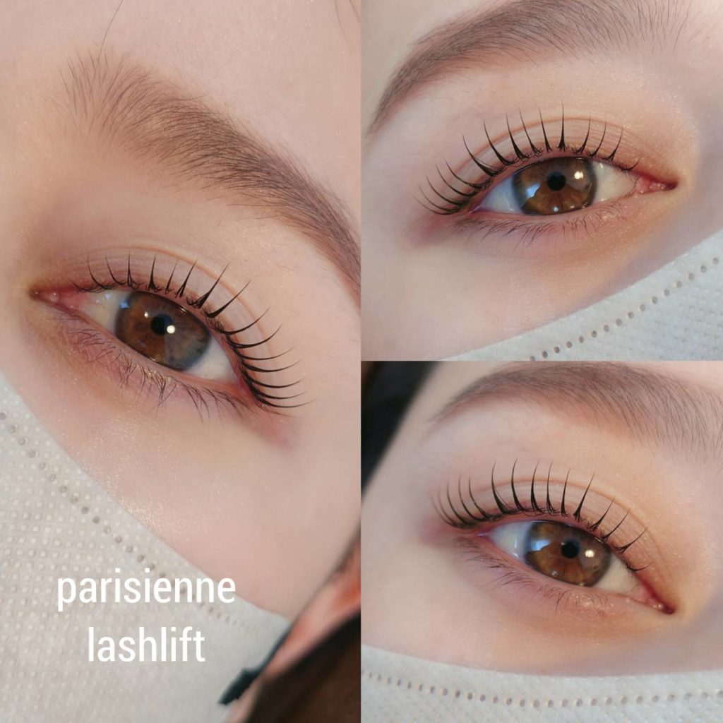 透明感のあるラッシュリフト