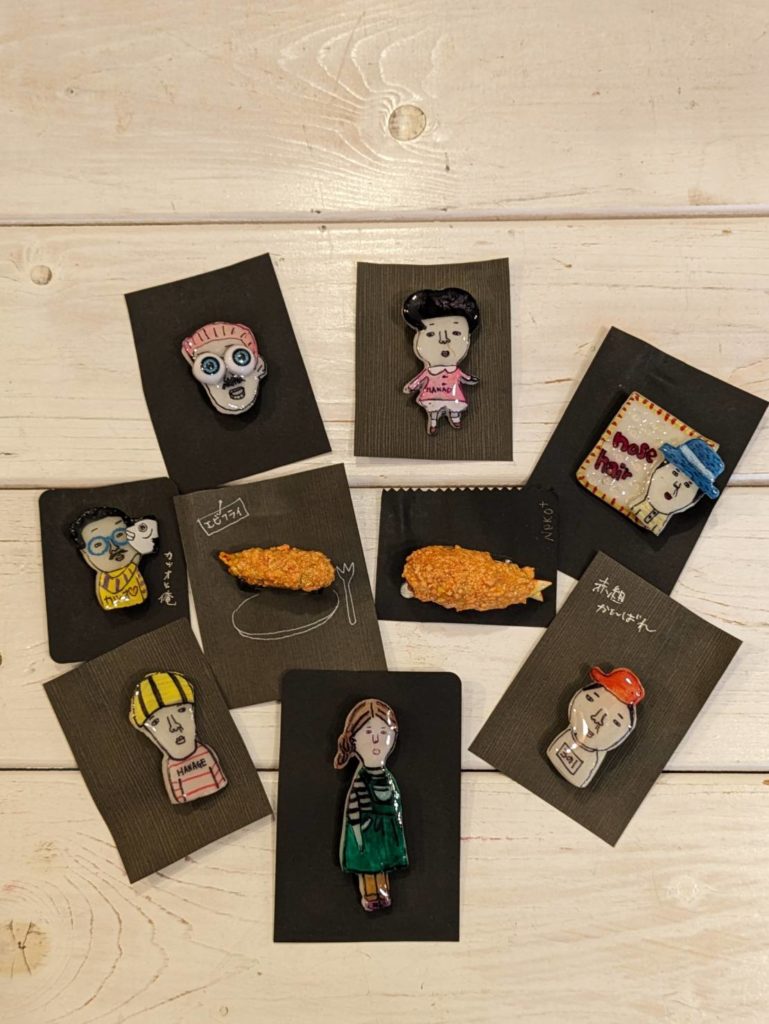 「NEKO+」さんのブローチ