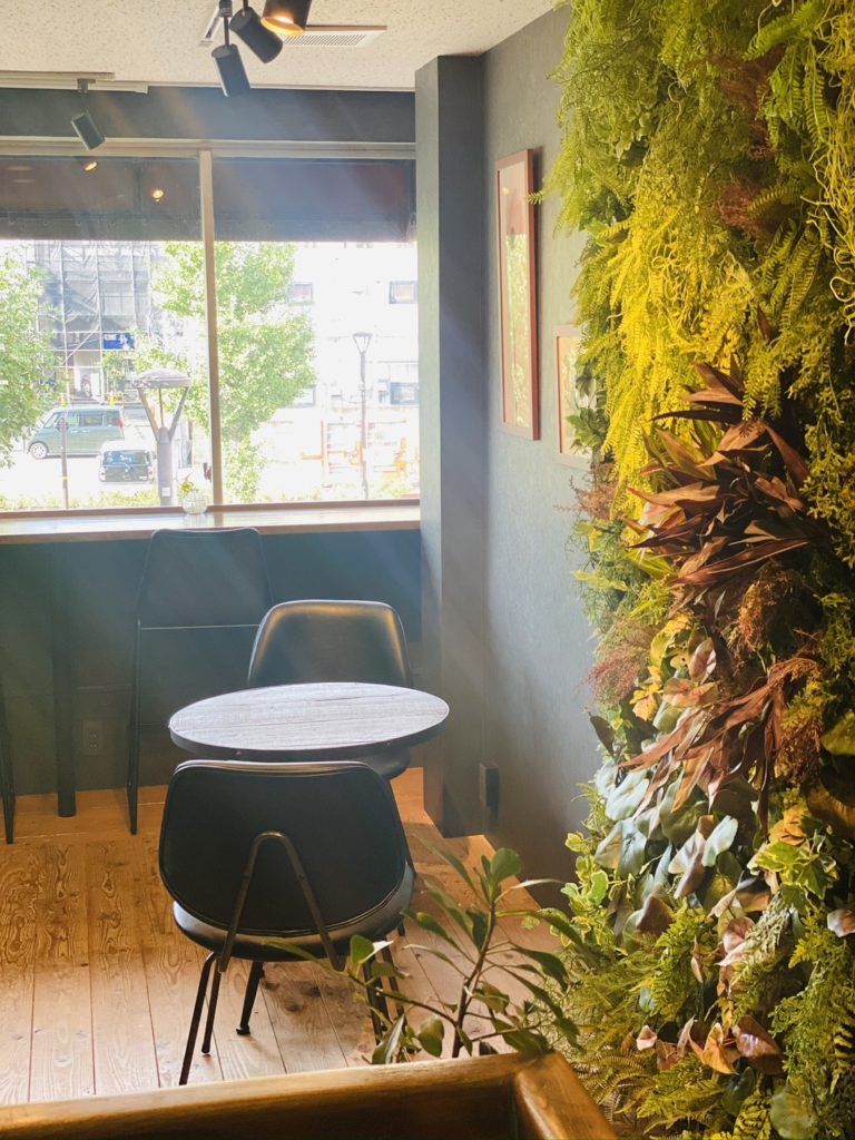 9reamの2階にあるカフェスペース