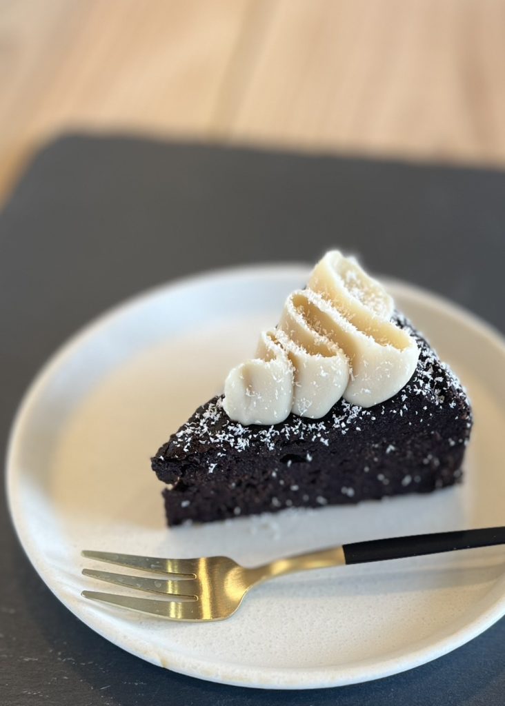 豆腐を使ったガトーショコラ