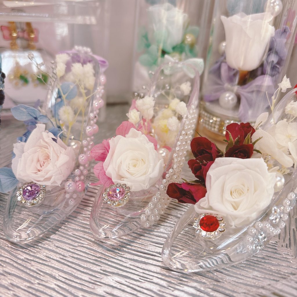 ガラスの靴のインテリア