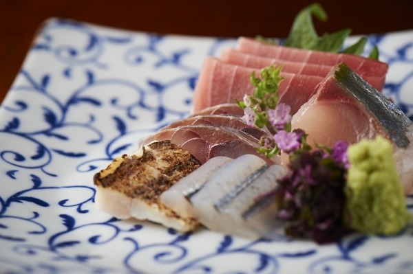 近海で採れた海の幸を使ったお刺身