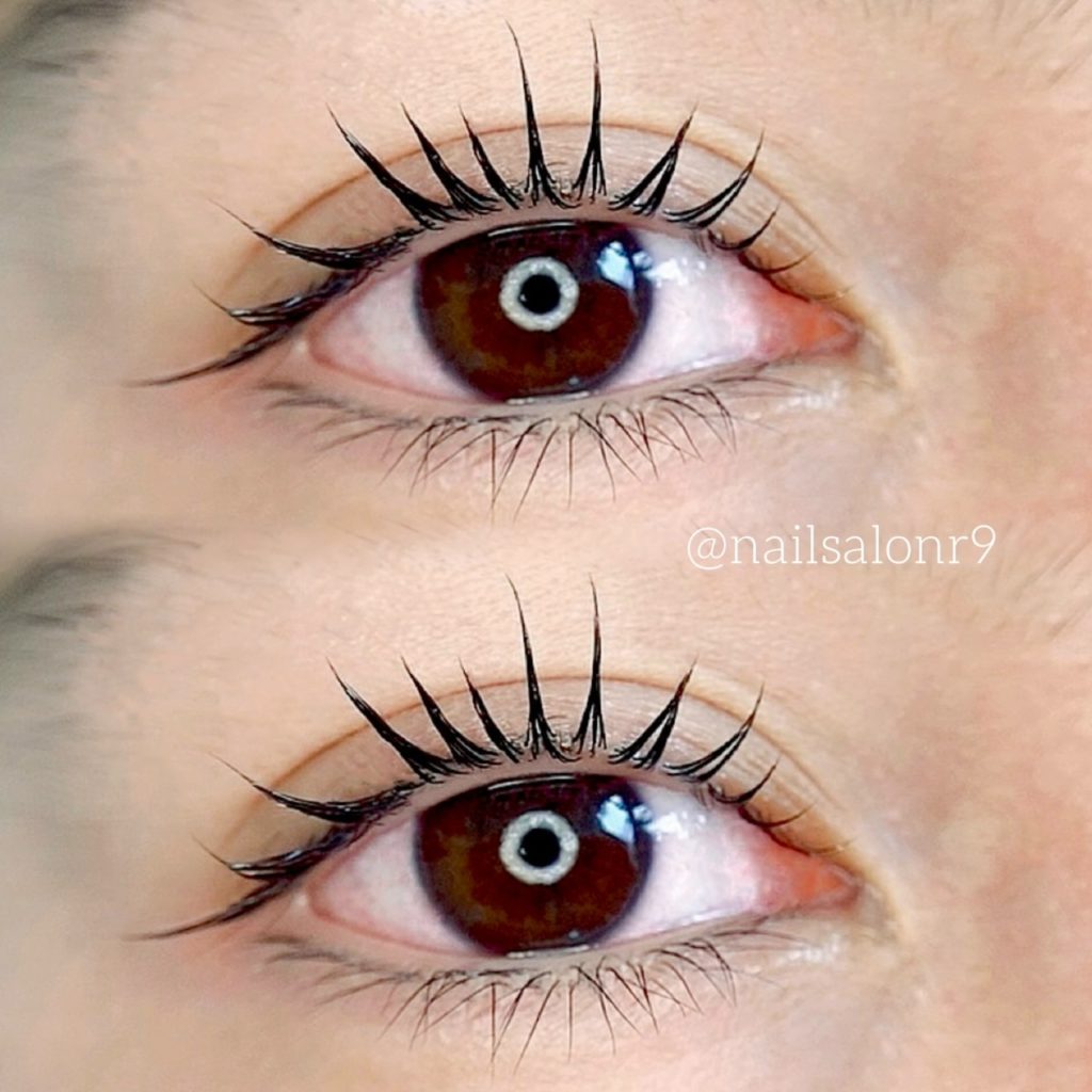 目元に自然なカールをプラス