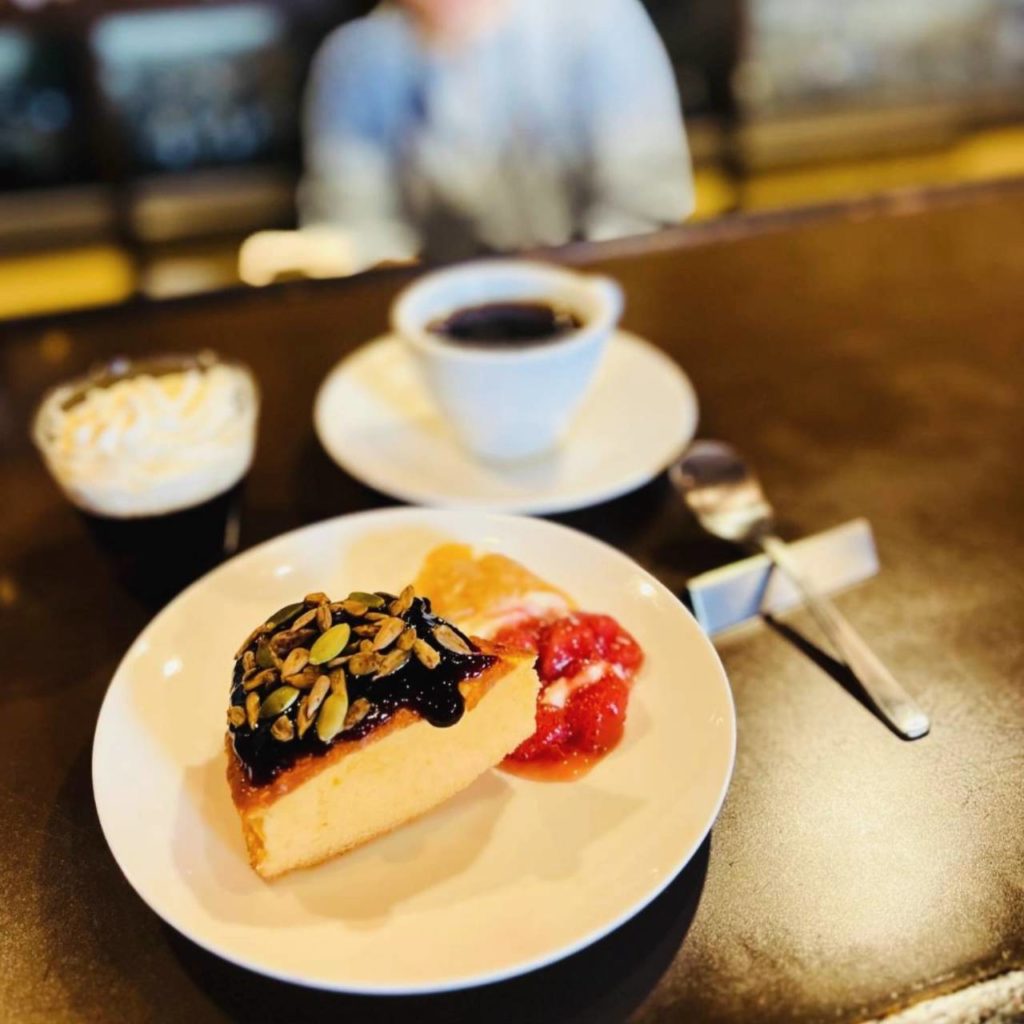 スナックでスイーツ