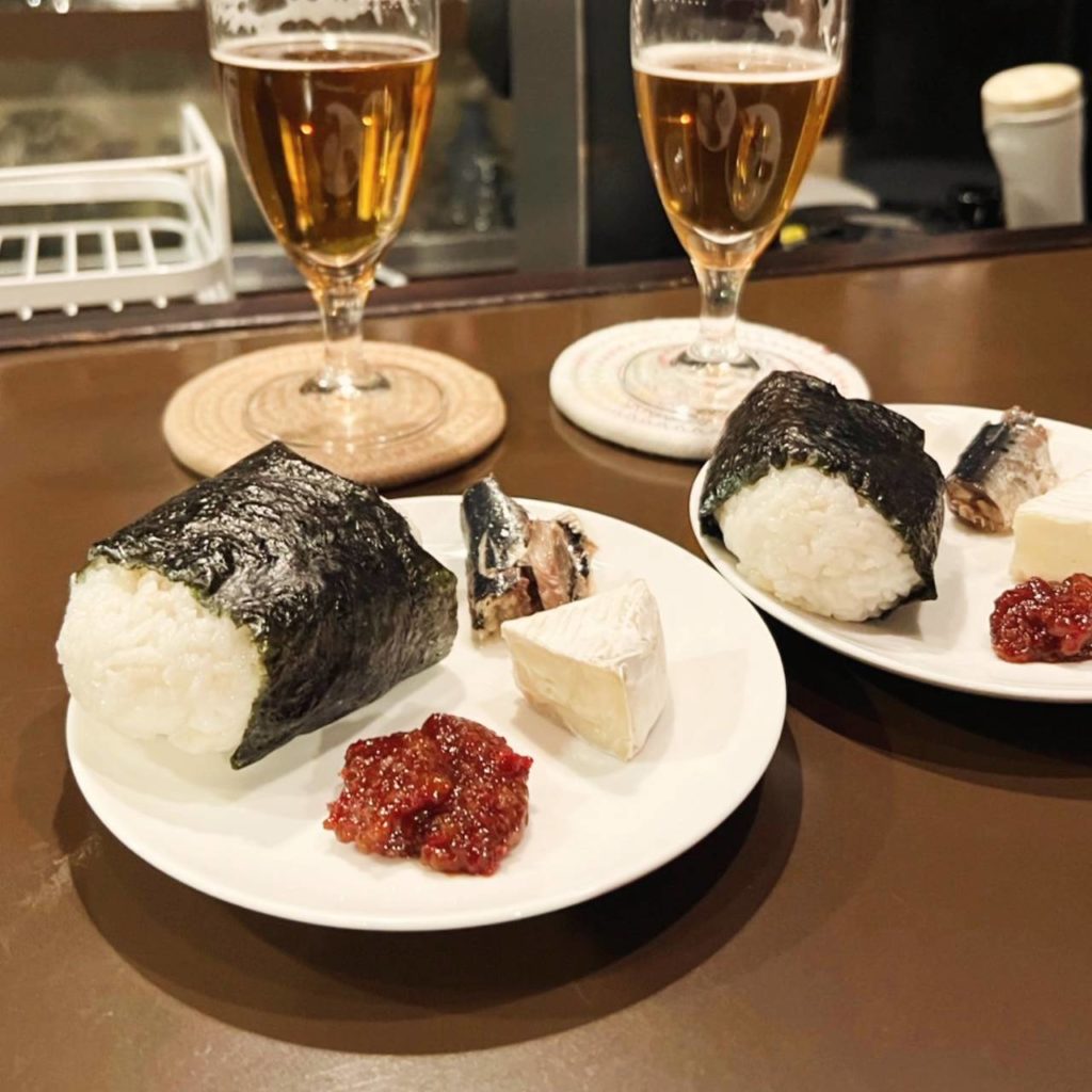 締めのおにぎり