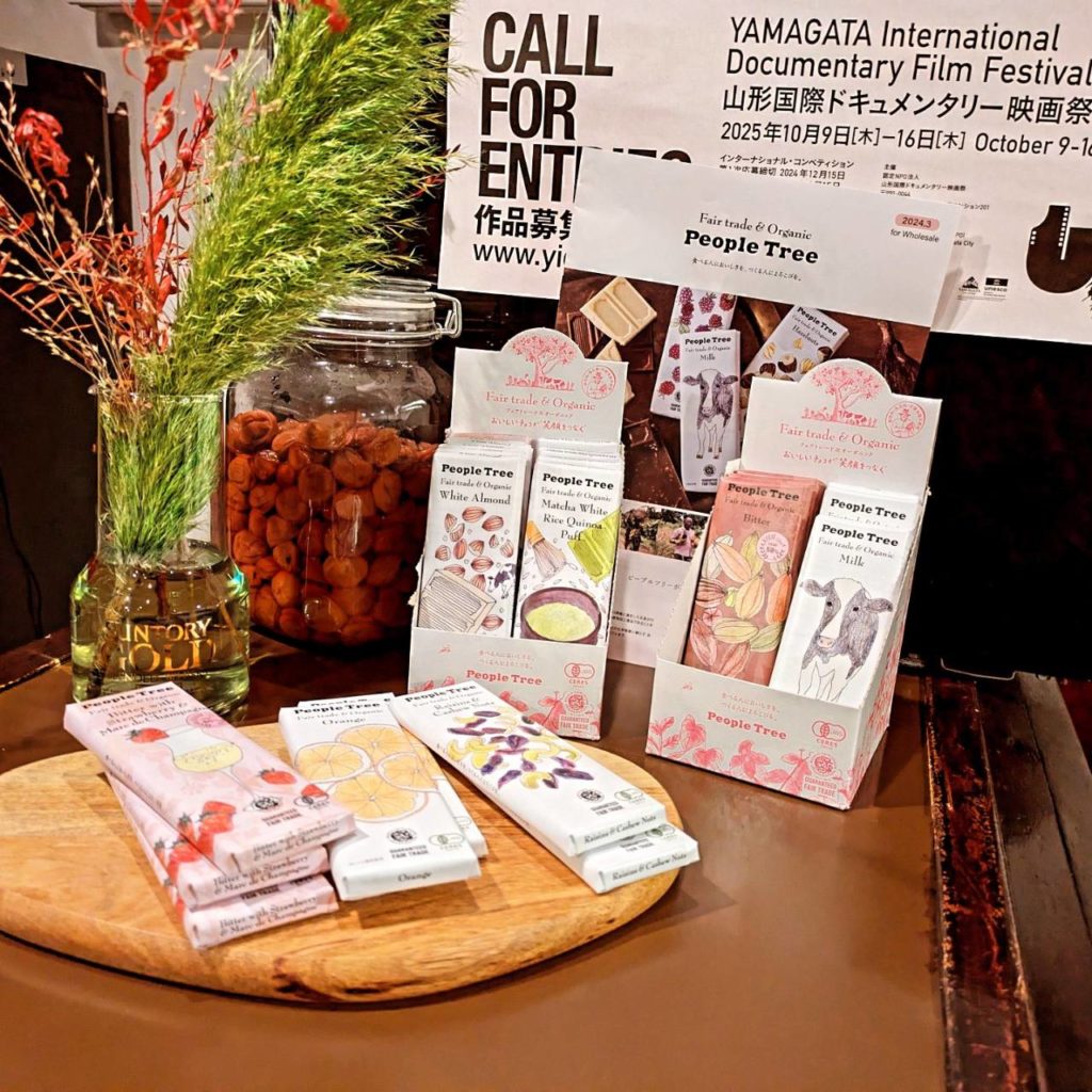 フェアトレードのチョコレート販売