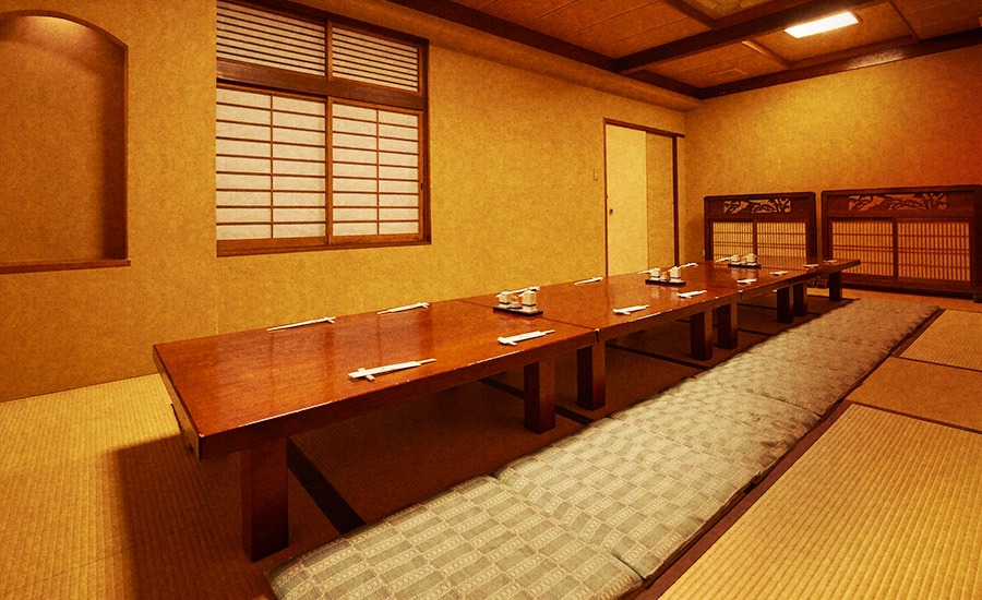 20名様まで入れるお座敷