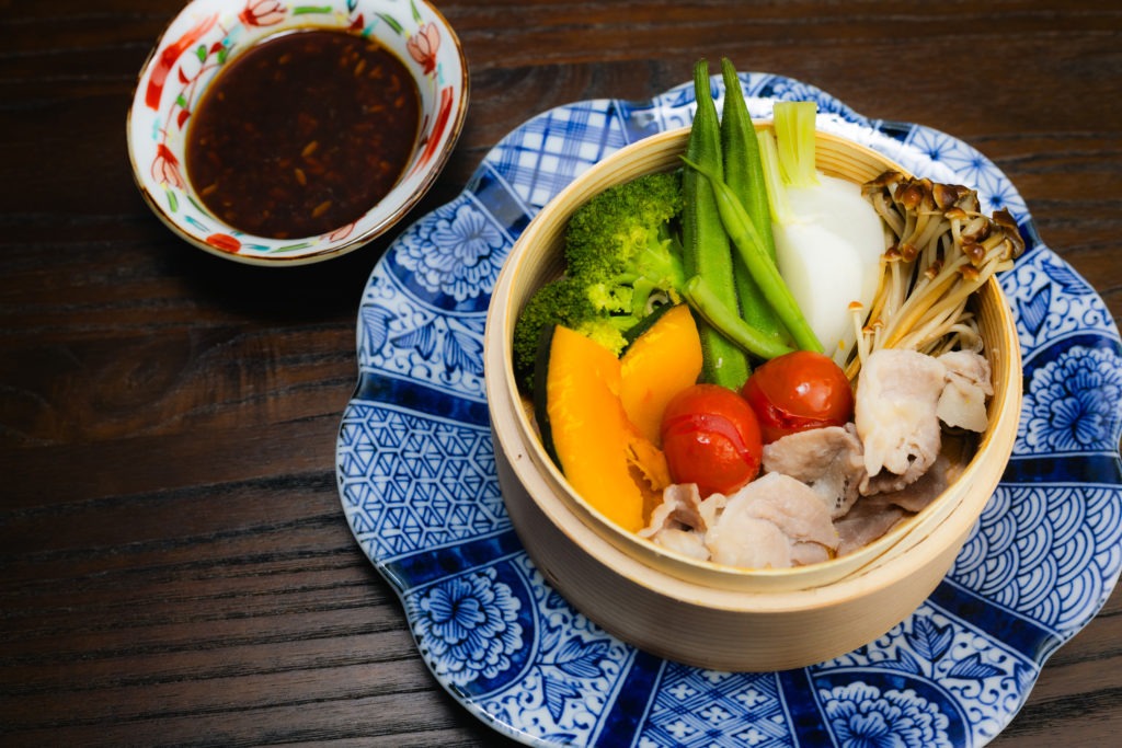 塩麹せいろ蒸し