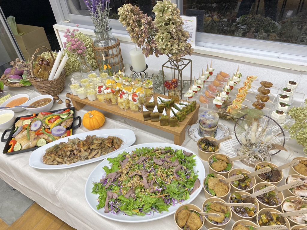 culculのケータリング例