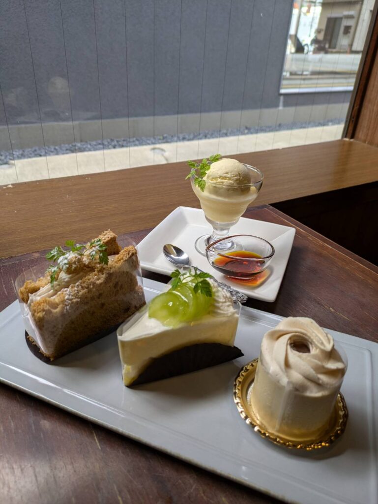  味食感香りにこだわったスイーツたち