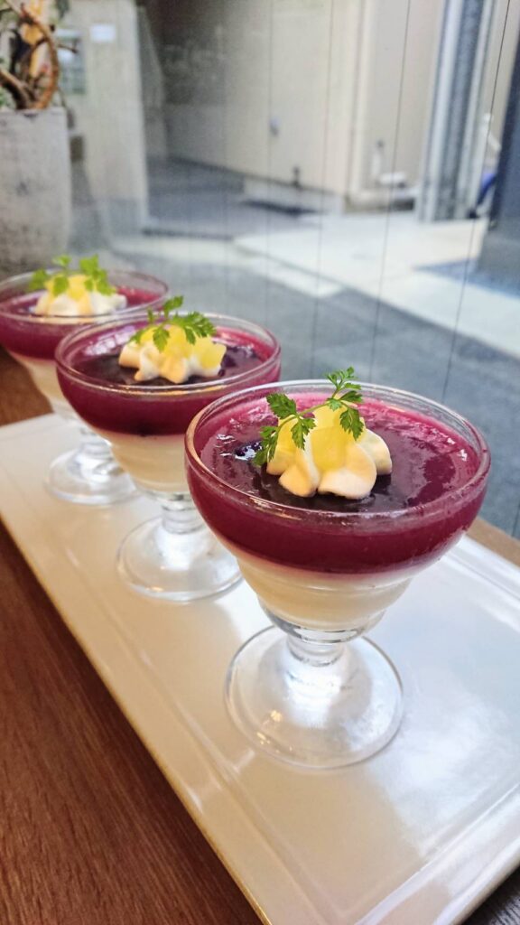 ぶどうのムース