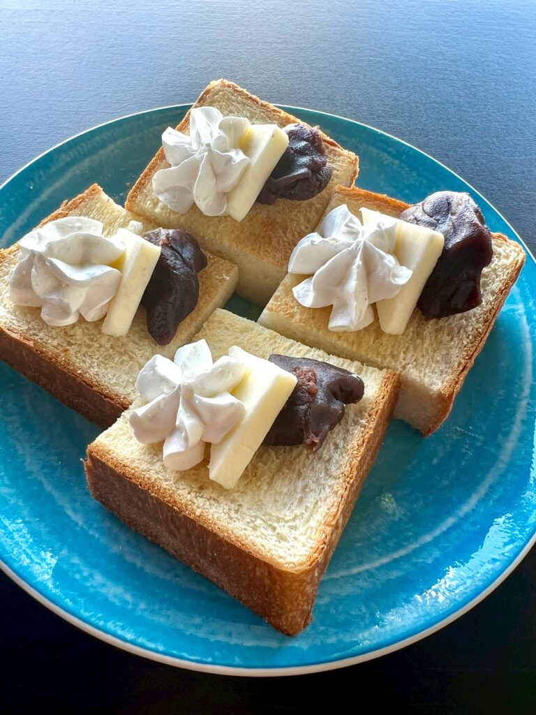 あんバタートースト