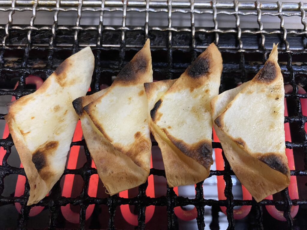 鱈のカマンベール挟み炙り焼き