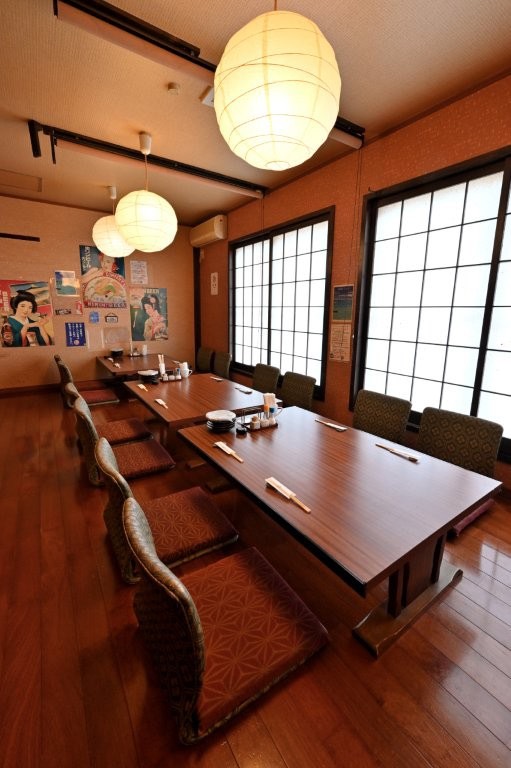 和風ダイニング 連の内装