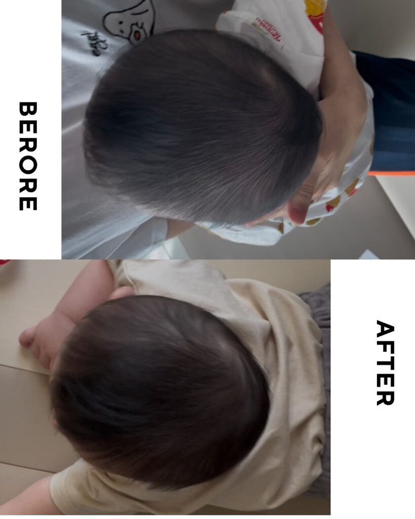 Tender loving careの赤ちゃん整体を受けた赤ちゃん