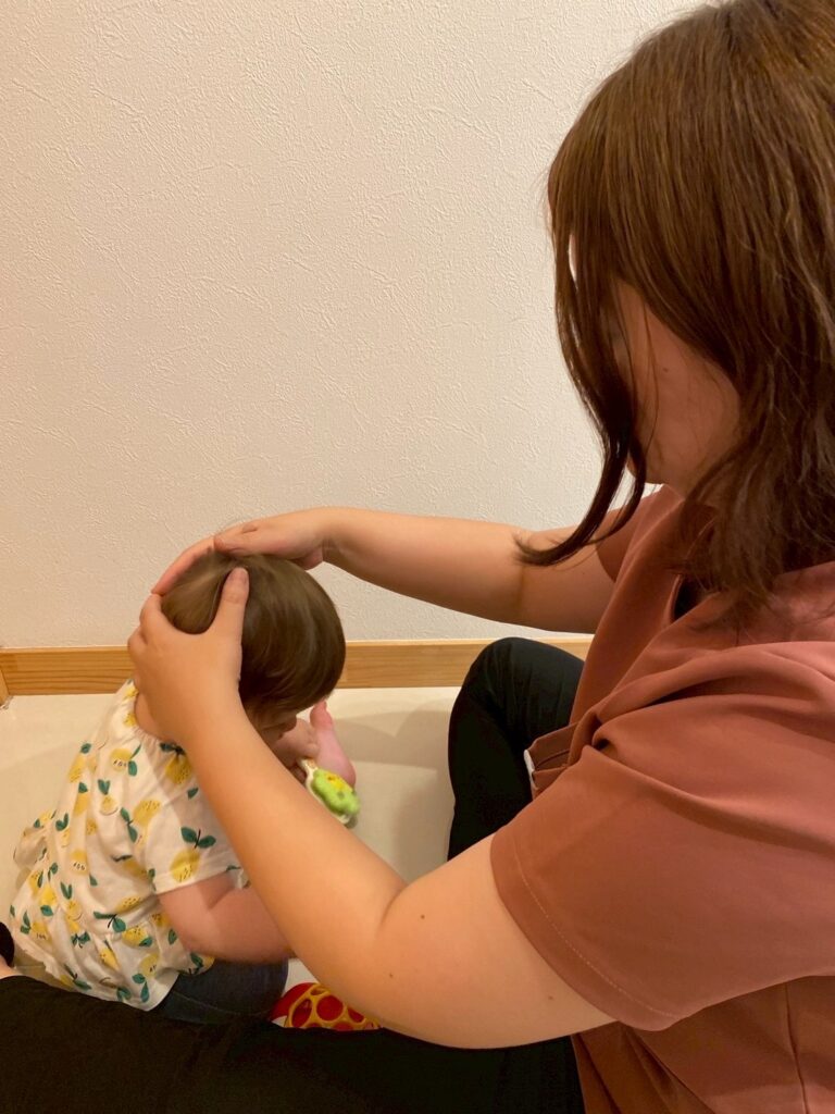 0歳から受けられるTender loving careの赤ちゃん整体