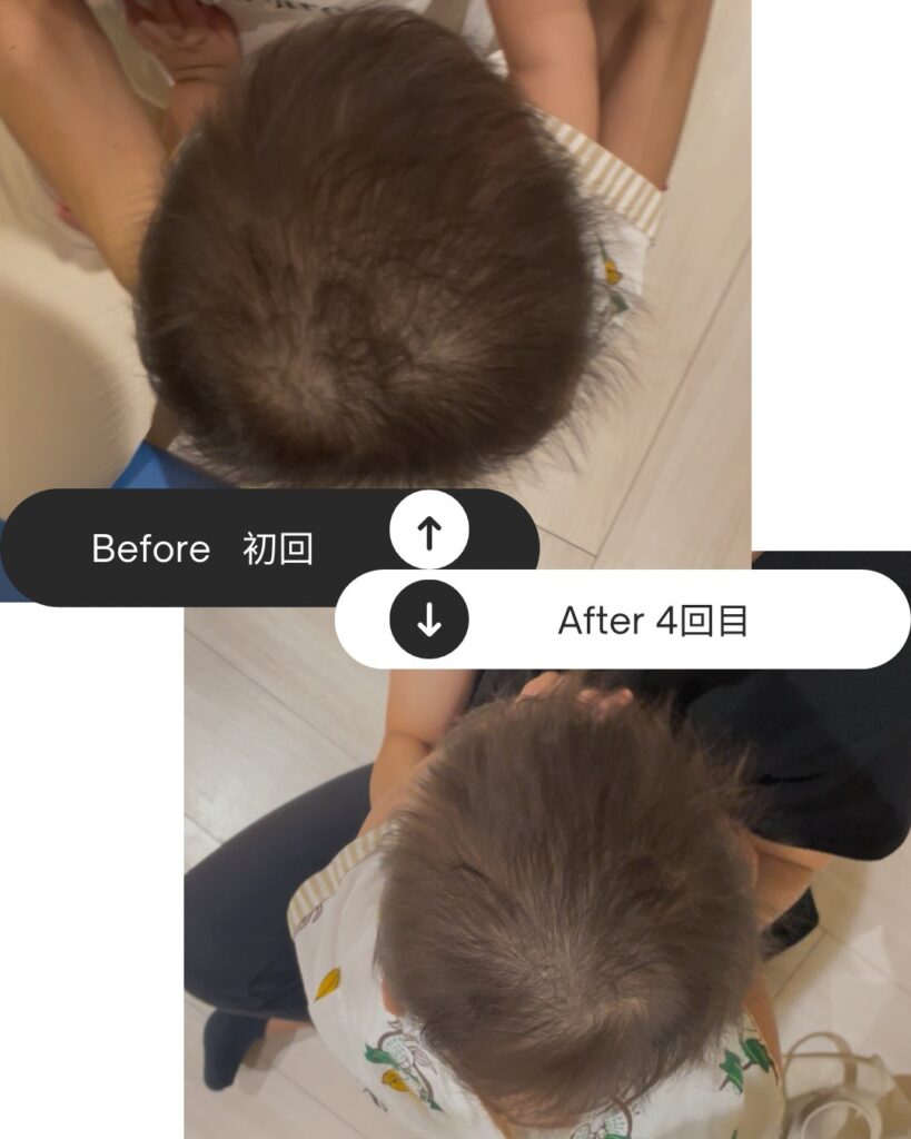 Tender loving careに通う赤ちゃん