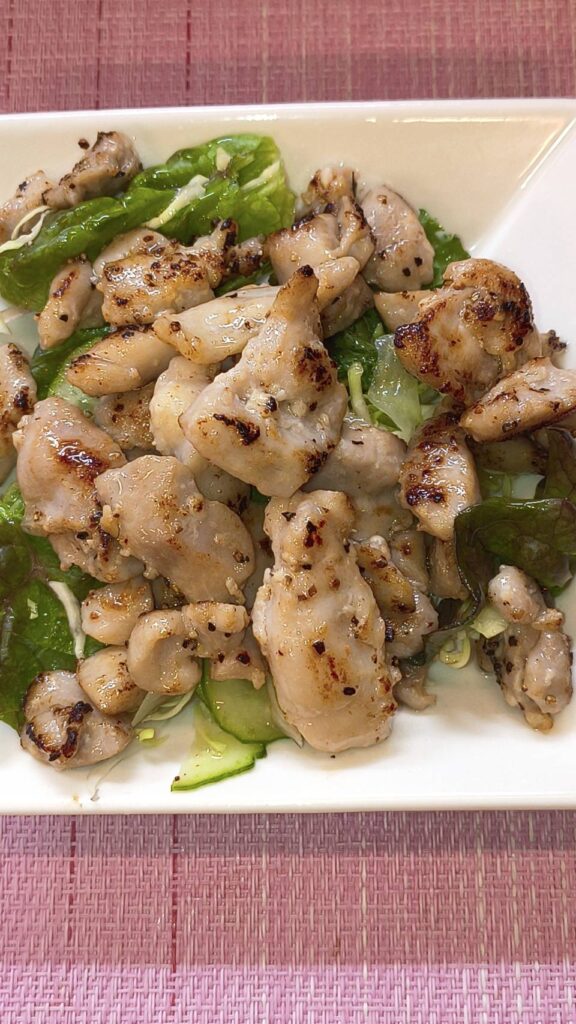 鶏もも肉の塩こうじ漬け焼き