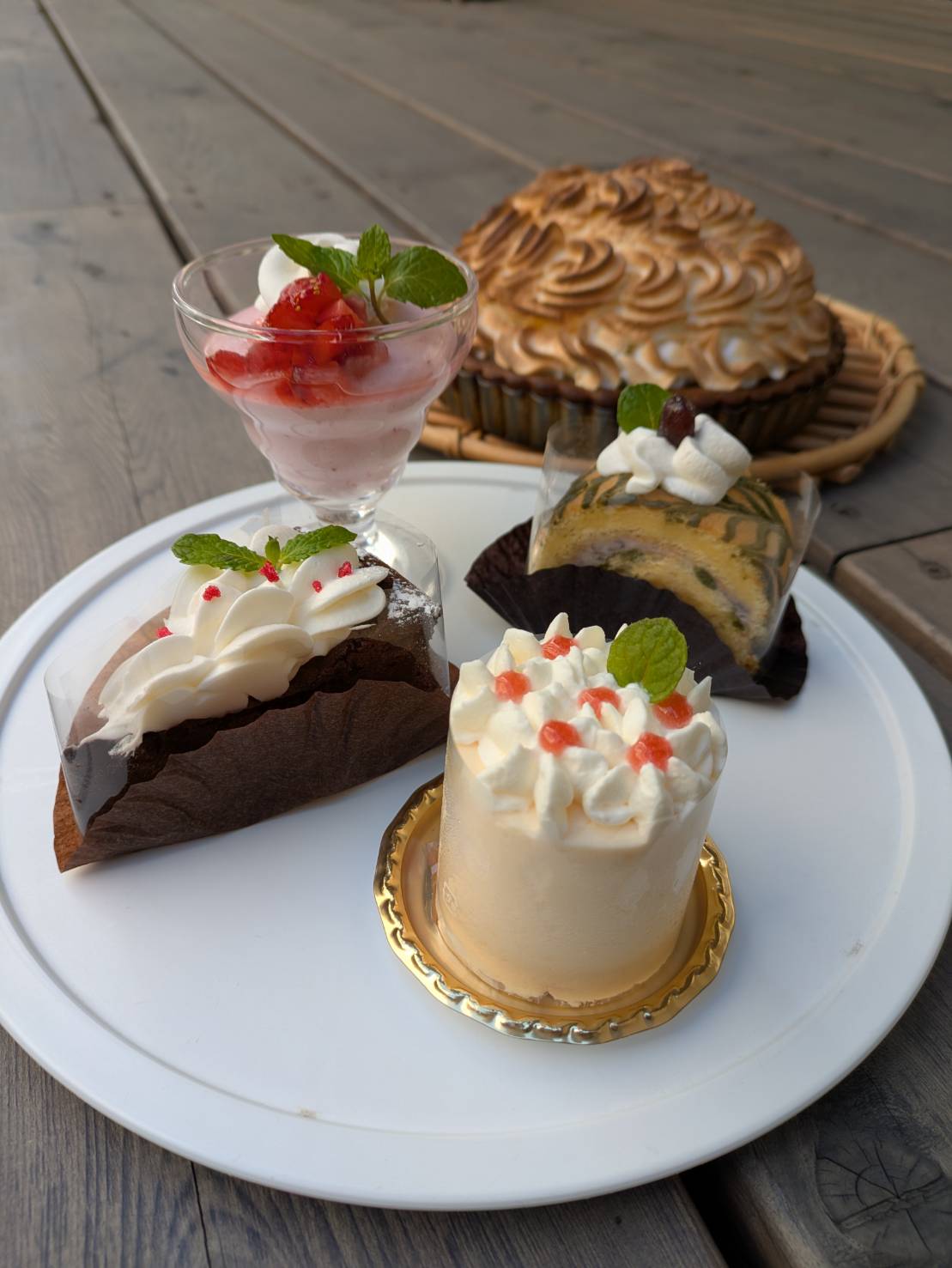 十色カフェのスイーツ