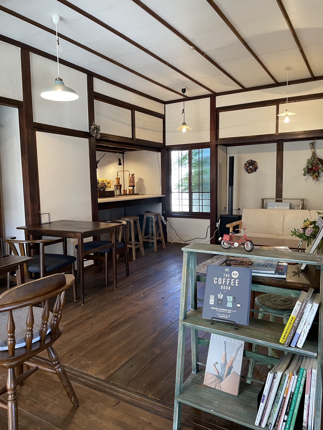 古民家カフェはなりの